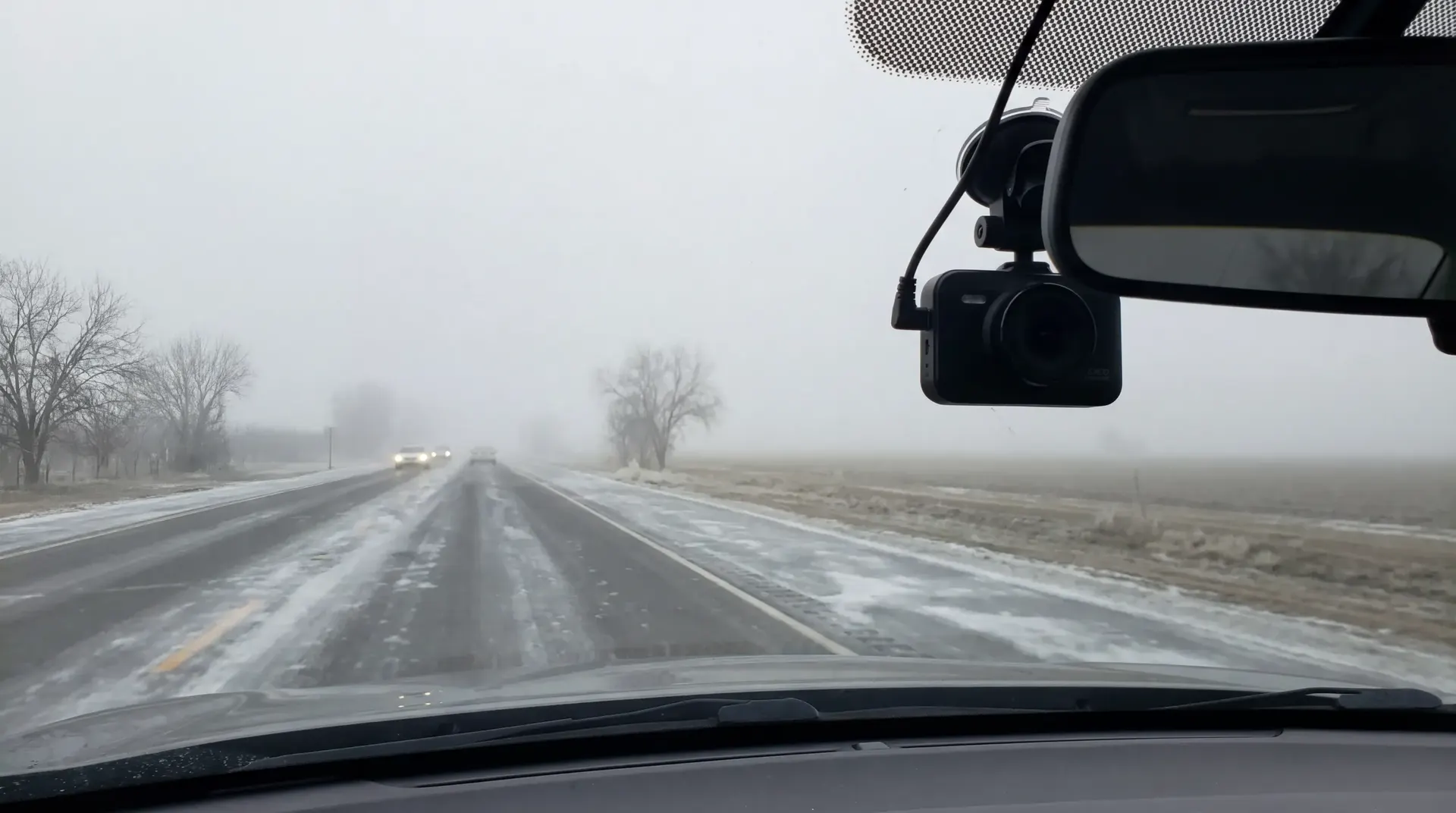 Cover photo for the article "Why a Dashcam Is Your Best Witness in a Central Valley Winter Accident"