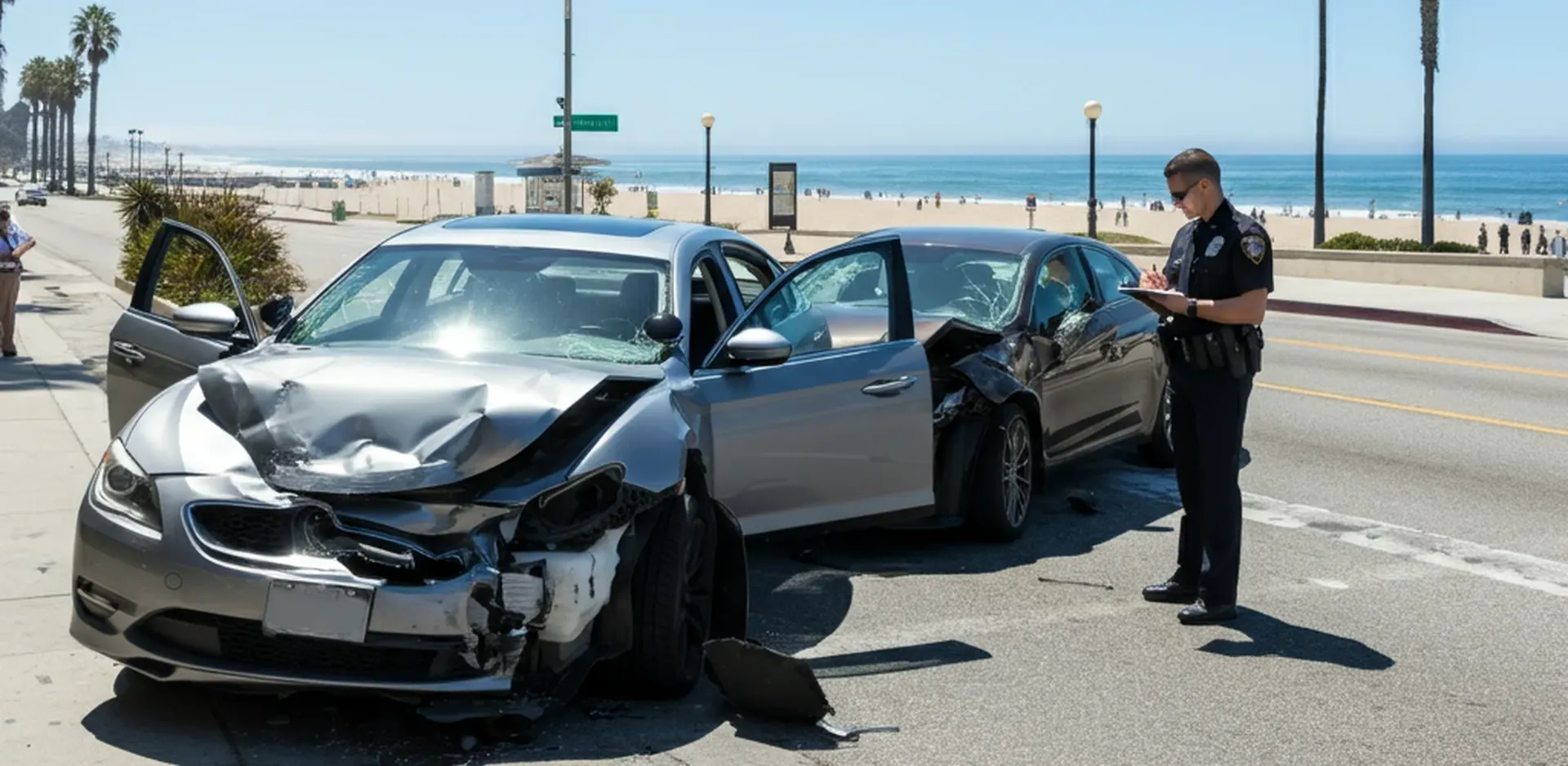 Cover photo for the article "5 Critical Mistakes to Avoid After a Car Accident in Oceanside, CA"