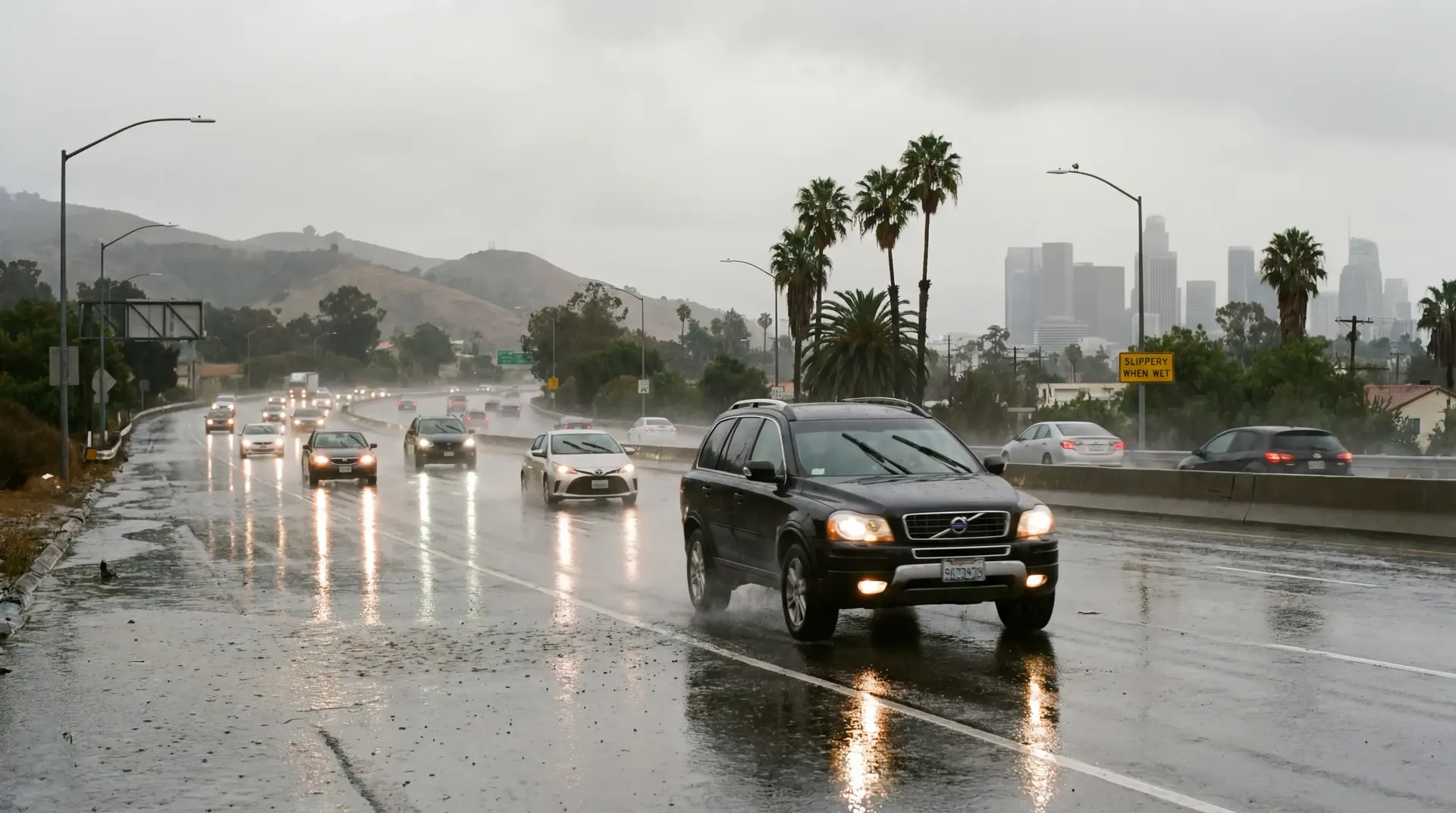 Cover photo for the article "Rain or Shine: How Weather Impacts Car Accident Fault in California"