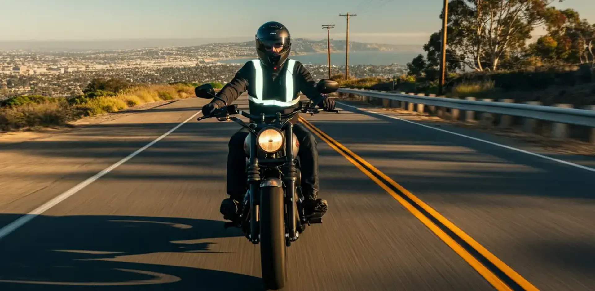 Cover photo for the article "San Diego Motorcycle Safety: Fall Riding Tips"