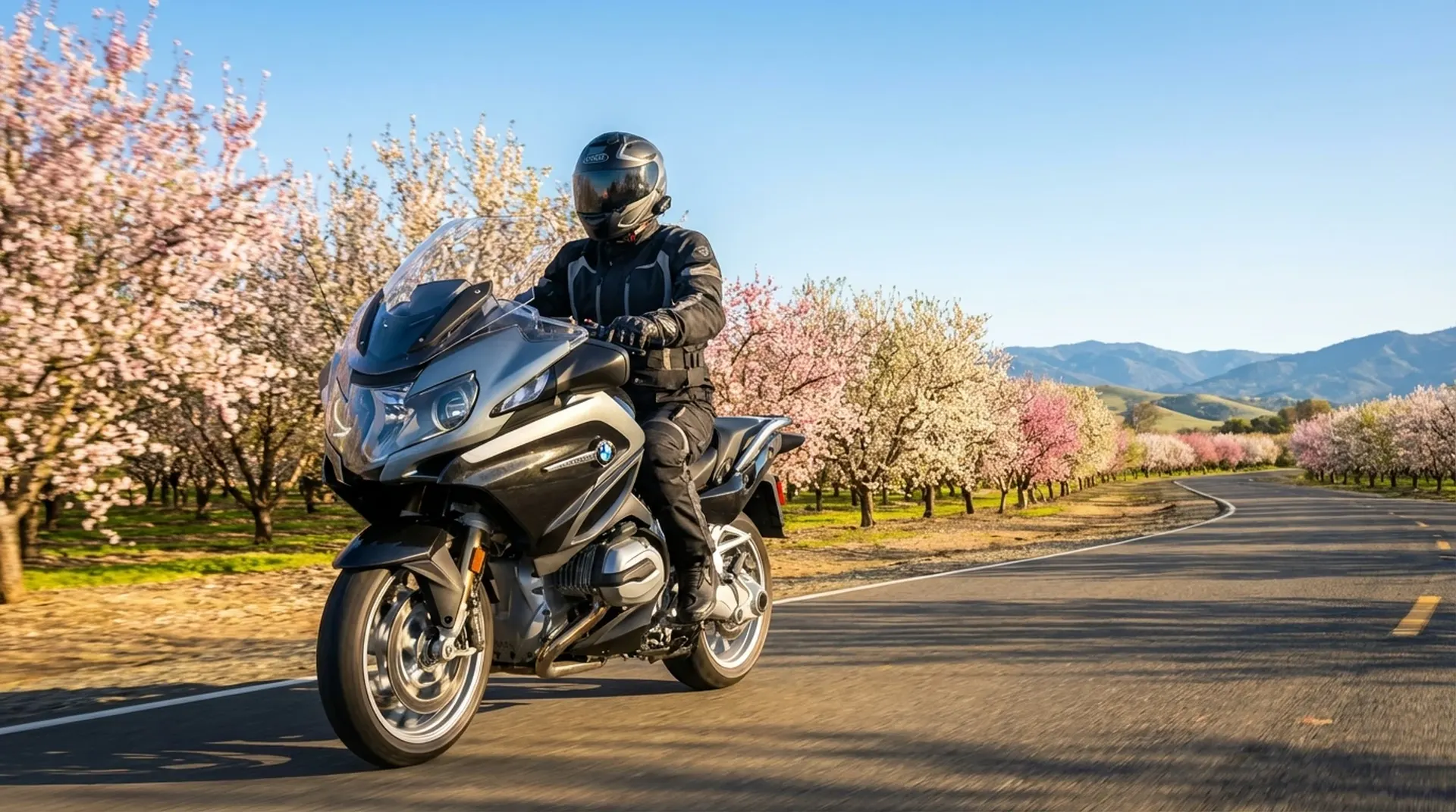 Cover photo for the article "Top 5 Tips for Safe Spring Motorcycle Riding in Central Valley"