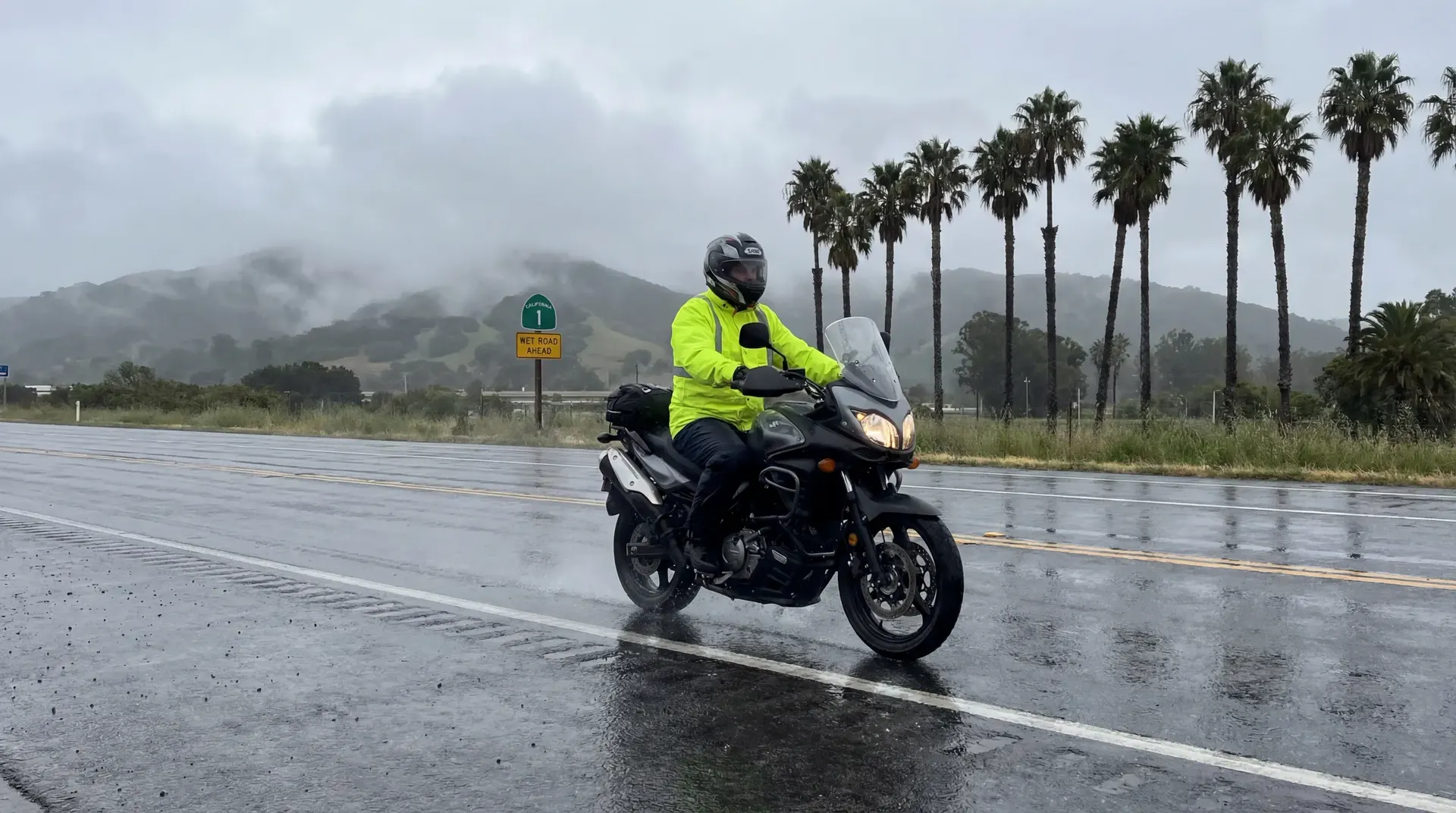 Cover photo for the article "Top 5 Tips for Safe Winter Motorcycle Riding in Southern California"
